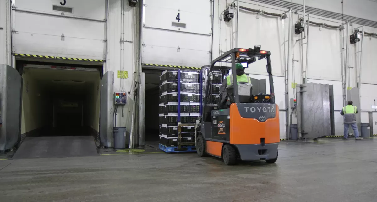 Ocean Mist Loading Truck